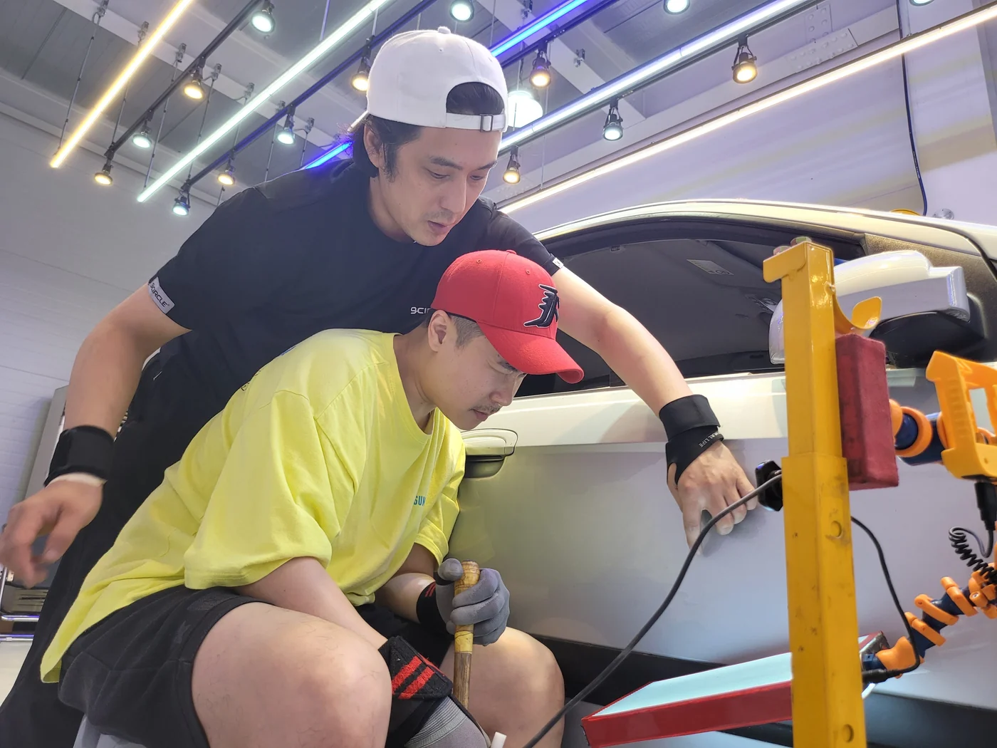 자동차덴트복원 입문과정 실습